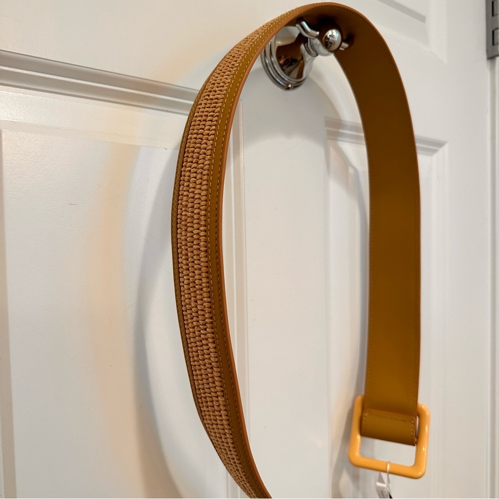 Weekend Max Mara Label-cut Raffia Effect Belt Size: Medium Spring/Summer - Picture 4 of 6